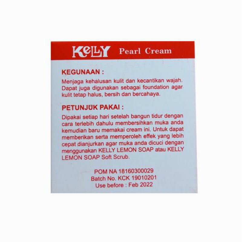 Kelly cream 5/15gr