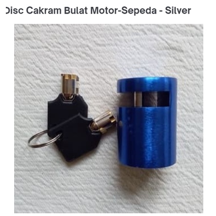 kunci disc cakram igawa/ kunci cakram disk lock / kunci pengaman MOTOR/ gembok cakram disc universal