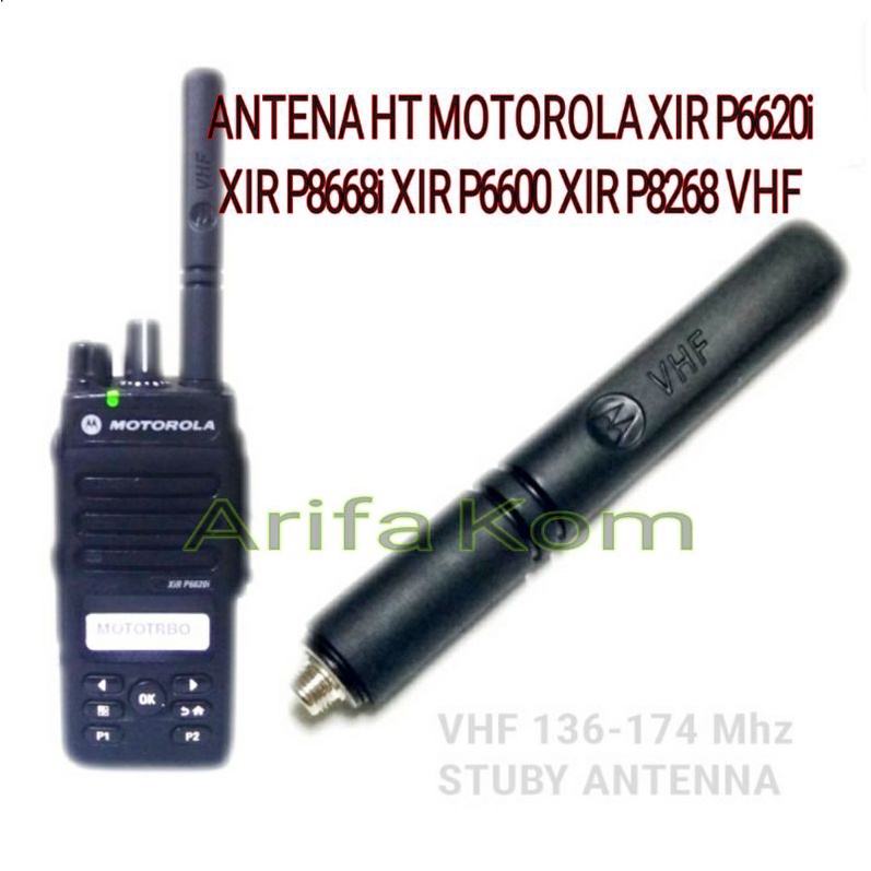 ANTENA HT MOTOROLA XIR P6600 XIR P6620i XIR P8668i XIR P8268 ANTENA VHF HT MOTOROLA XIR P6620i MURAH