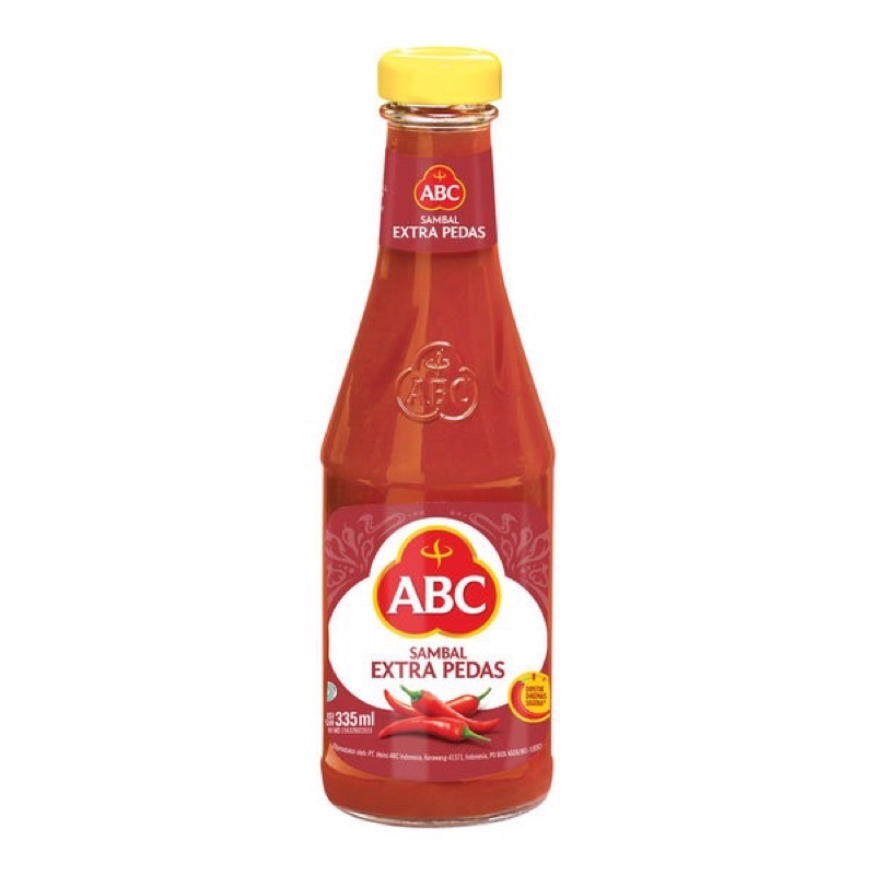 

ABC sambel pedas Extra Pedas 335ml