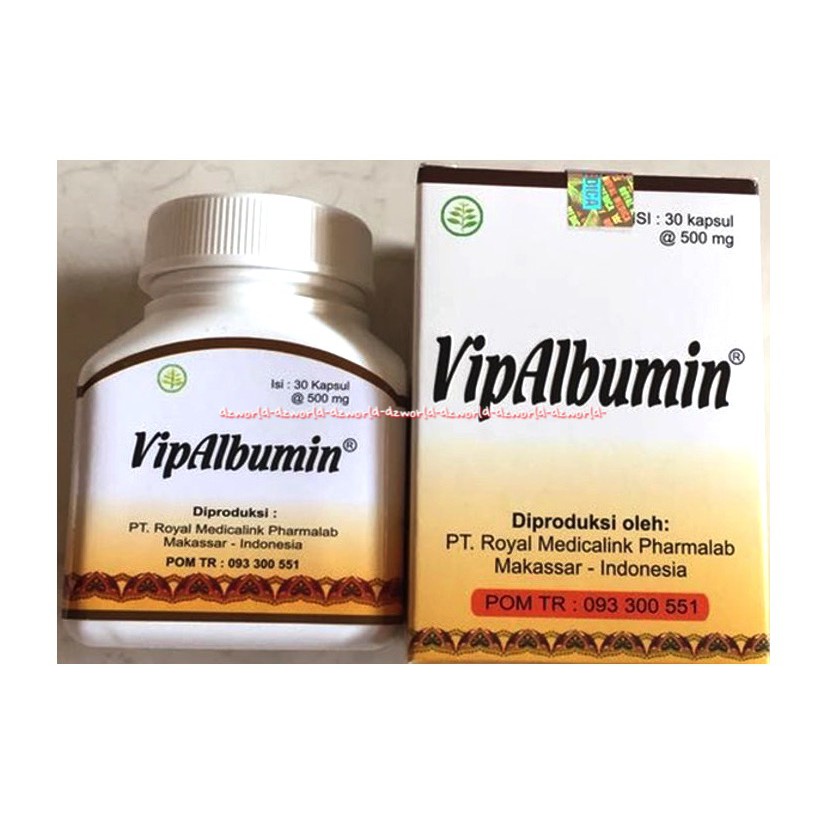 Vipalbumin 30Kapsul 500mg Meningkatkan Daya Tahan Tubuh