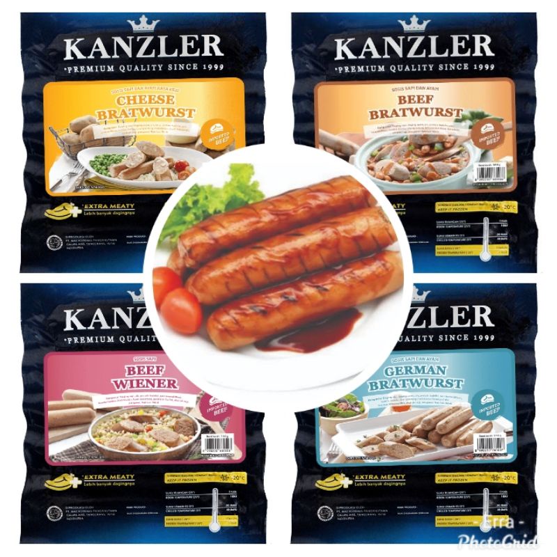 

SOSIS JUMBO KANZLER ISI 5 PCS