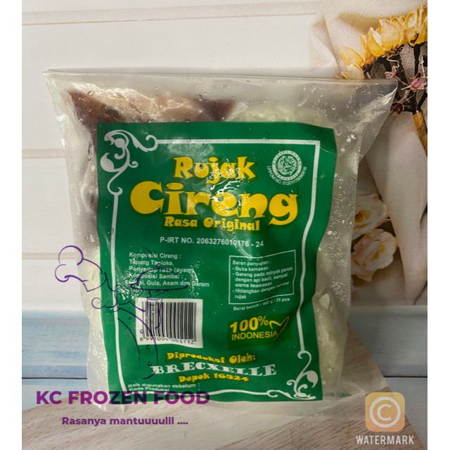 

KC Frozen - Rujak Cireng Isi 20 Pcs Plus Bumbu Rujak / Cireng Rujak / Rujak Cireng Pedas Murah