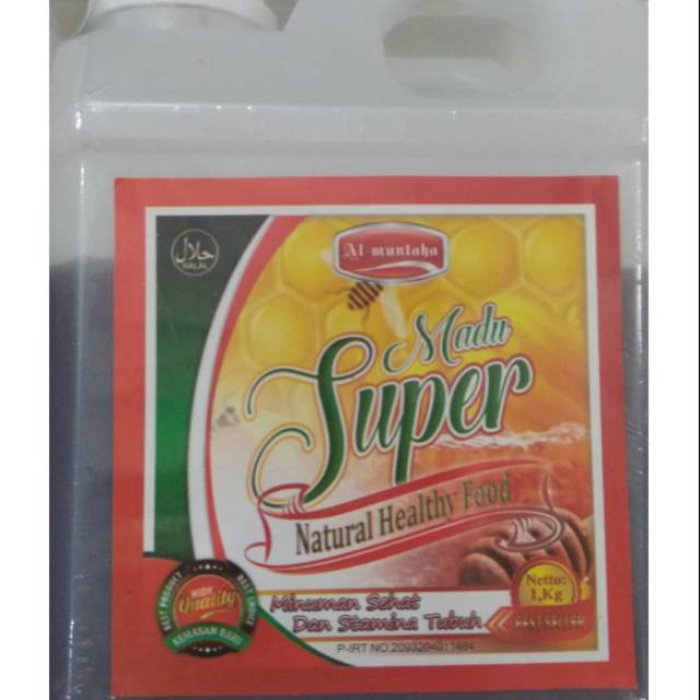 

Al Muntaha Madu super isi 1 kg