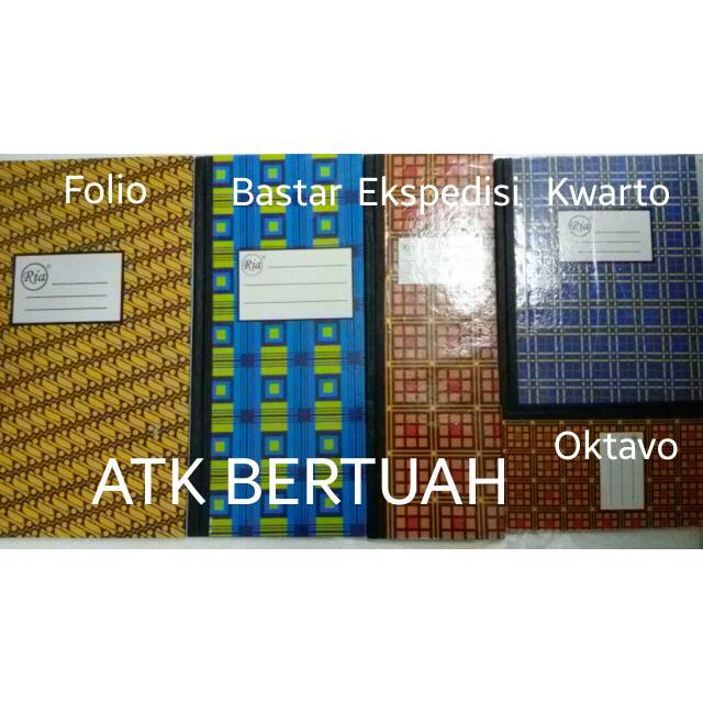 

1 BUAH BUKU AKUNTANSI FOLIO KWARTO EKSPEDISI BASTAR OKTAVO MURAH ISI 100 200 500