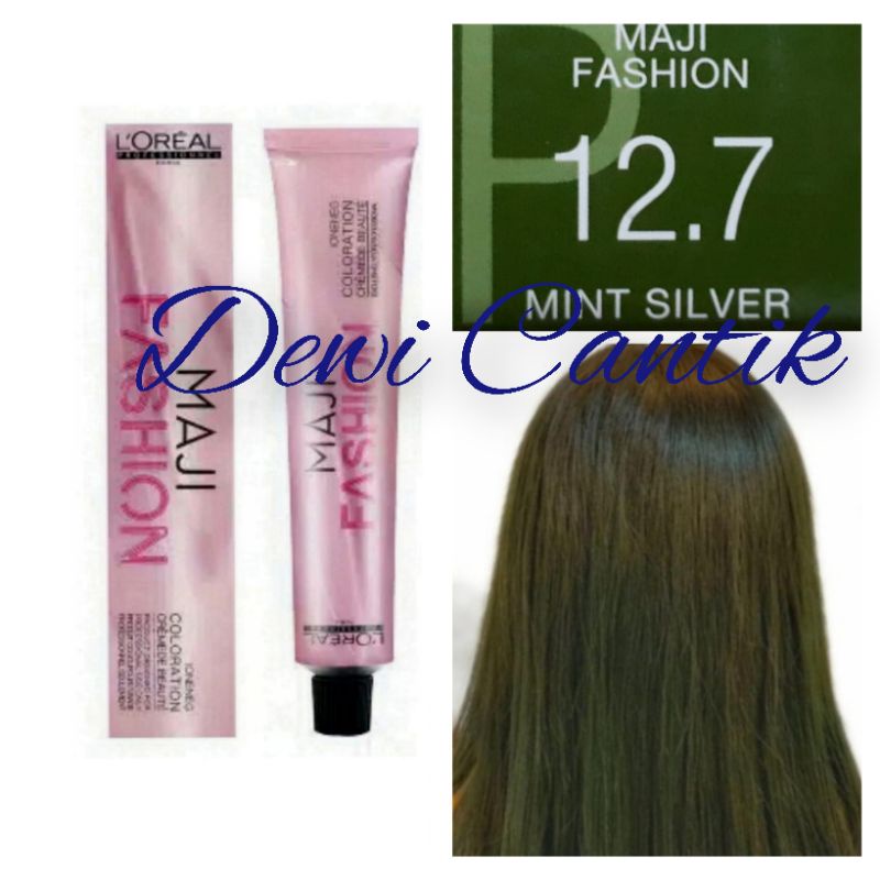 LOREAL MAJIFASHION NO. 12.7 MINT SILVER