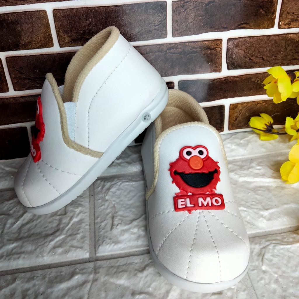 mandirishoesstore-SEPATU ANAK SNEAKER ELMO BUNYI UNTUK USIA 1 2 TAHUN CAY43