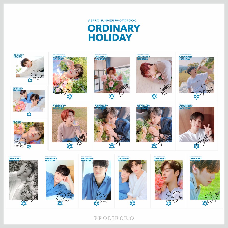 ASTRO チャウヌ ORDINARY HOLIDAY トレカ チャウヌ トレカ
