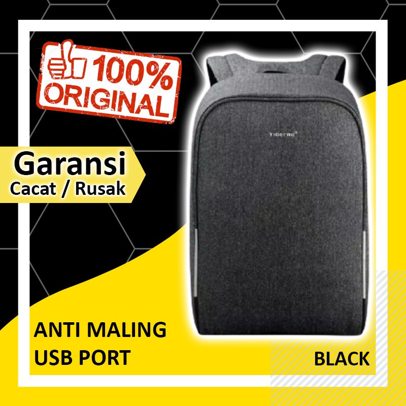 TAS TIGERNU BACKPACK ORIGINAL TAS ANTI MALING ORIGINAL OUTDOOR ORISINIL LAPTOP PREMIUM ORI PROMO B96