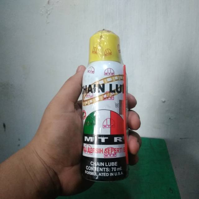 Pelumas rantai Chain lube penlindung karat rantai MTR 70ml
