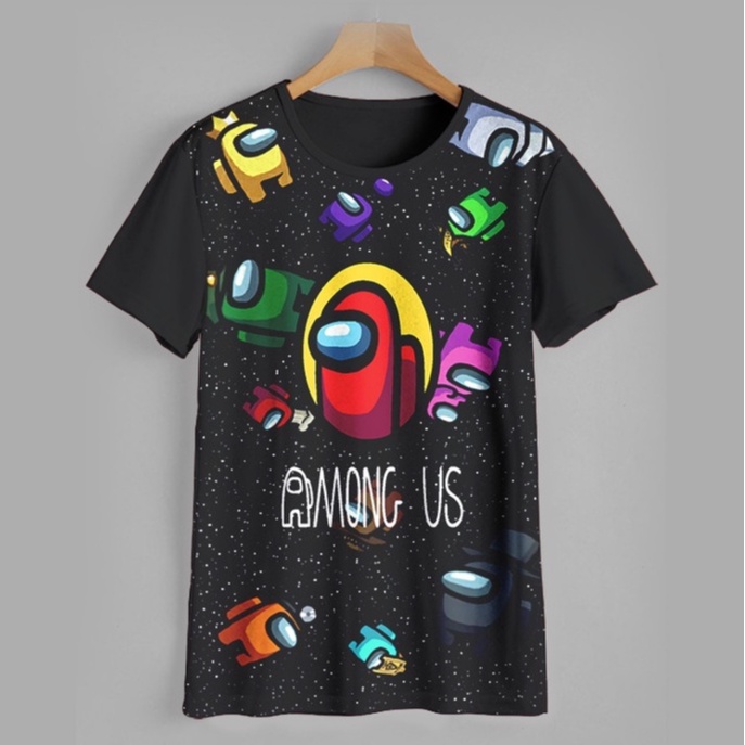 kaos Anak Laki-Laki Among Us V-1