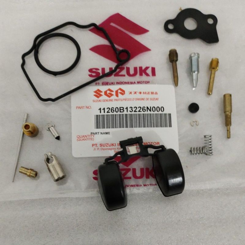 Repairkit Karburator Assy Suzuki Shogun 125 FL Plus pelampung karburator ORIGINAL