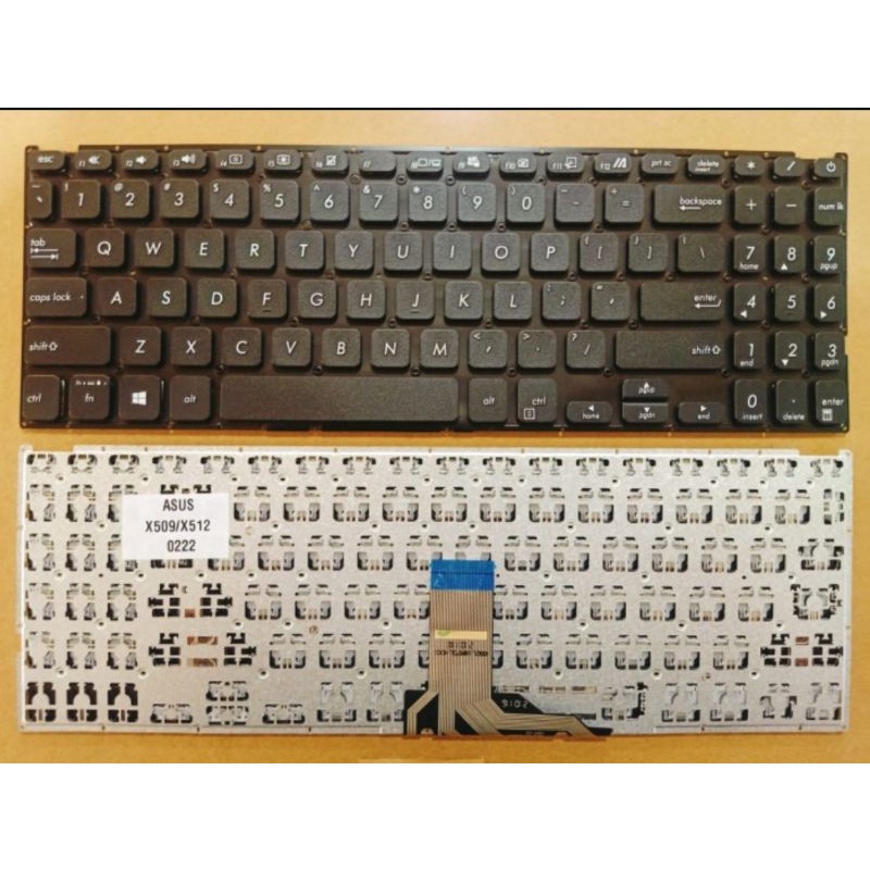 Keyboard Asus VivoBook 15 X512DA X512DK X512FA X512FB X512FJ X512JA VivoBook X515 X515E X515MA X515JA X515MA X515EA X515DA X515CA X515UA A509 A509F A509FA A509FJ A509MA X509 X509F X509FJ X509JA X509JP X509MA X509UJ