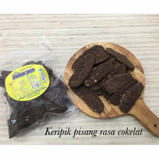 

KERIPIK PISANG COKLAT KHAS LAMPUNG askha jaya 250 gram
