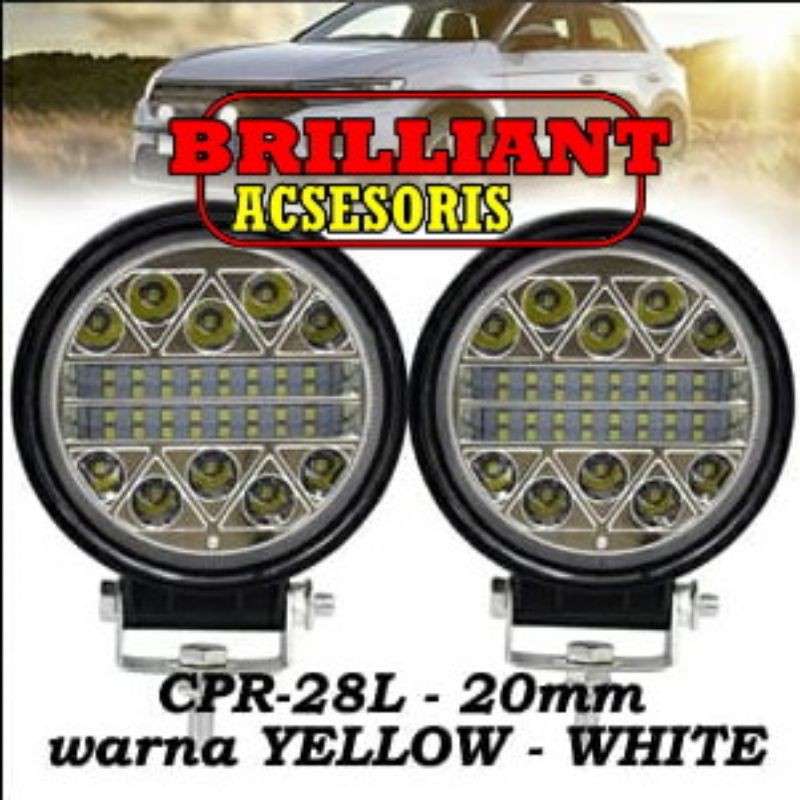 Lampu LED Sorot Tembak - Universal Mobil Motor - Harga Satuan Pcs