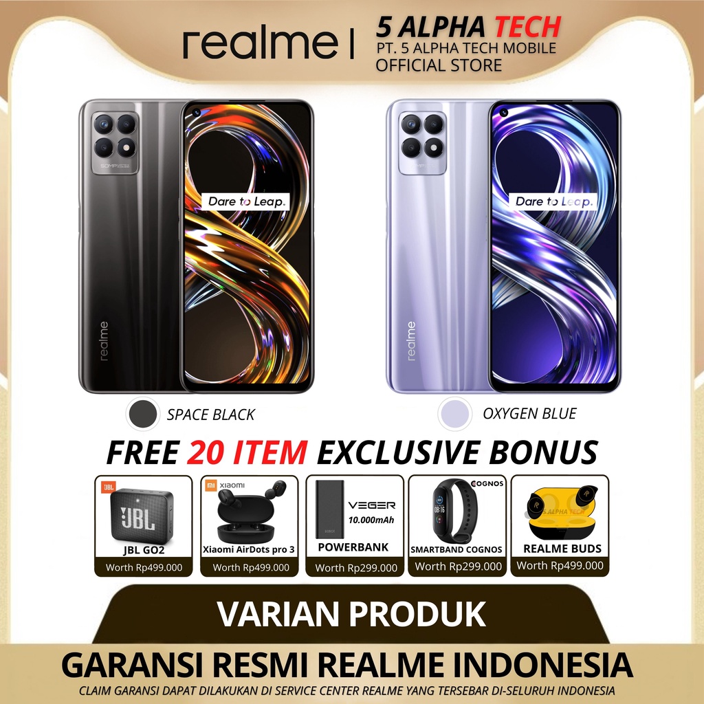 REALME 8i 6/128GB 4/64GB GARANSI RESMI REALME INDONESIA-2