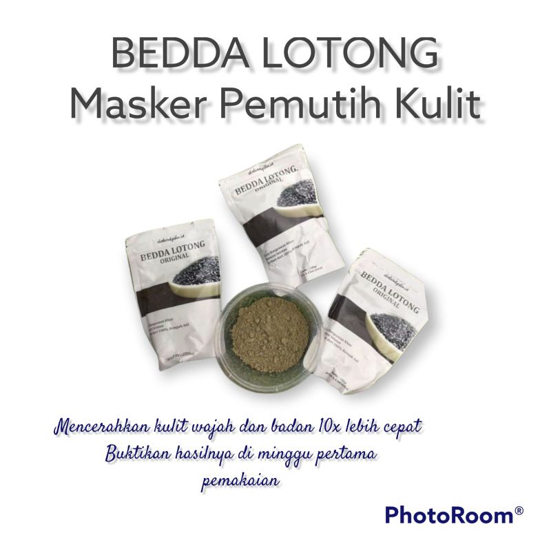 ❤Best Seller❤ LULUR BEDDA LOTONG | BEDDA LOTONG ORIGINAL | LULUR PEMUTIH | MASKER WAJAH BEDDA LOTONG