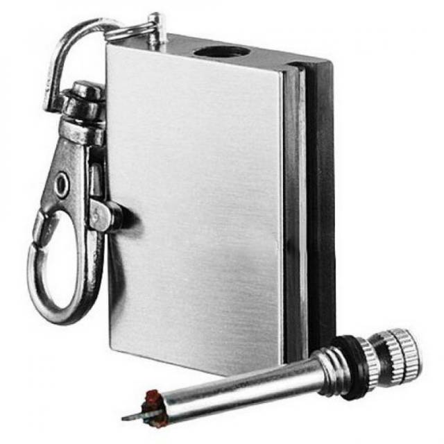 Mancis Pamantik Api Aluminium Korek Api Waterproof