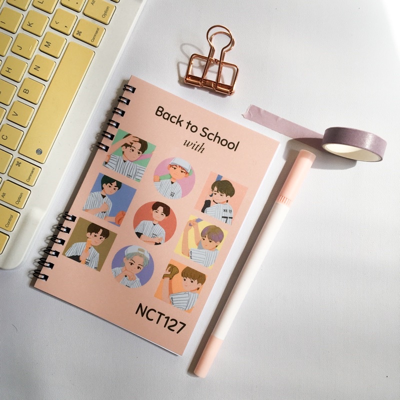 

Notebook A6 Back to School with NCT127