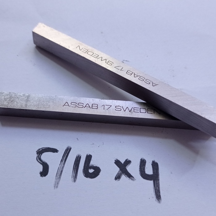 TST | mata pisau bubut 5/16 x 4 assab 17 sweden pahat bubut