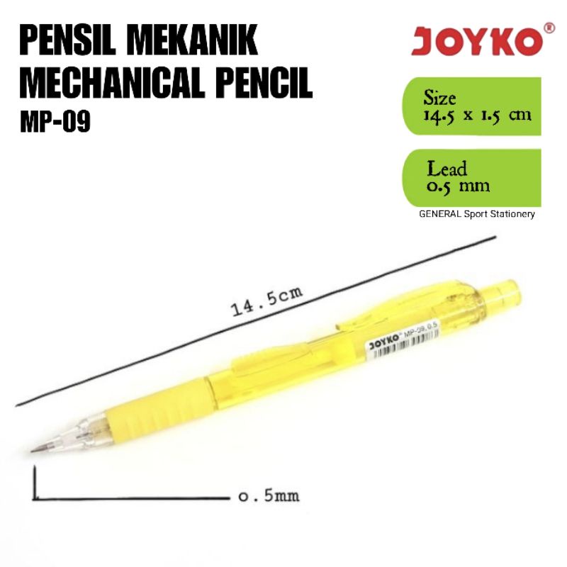 

Pensil Mekanik / Mechanical Pencil JOYKO MP-09