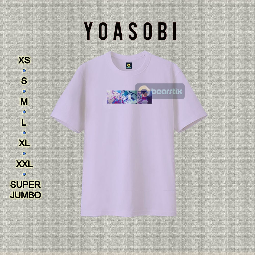 Yoasobi X Uniqlo Streetwear Tshirt - T-Shirt Tabun - Kaos Distro UT Top Japan - BEARSTIX