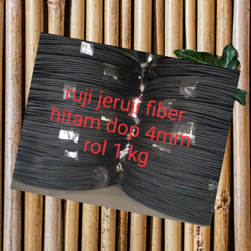 jeruji fiber hitam dop 4,0 mm