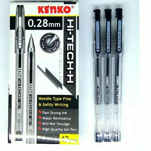 

Harga Diskon Jvi Pulpen Gel Kenko Hi Tech-H 0,28 Mm Per Pcs JZ Terkini_