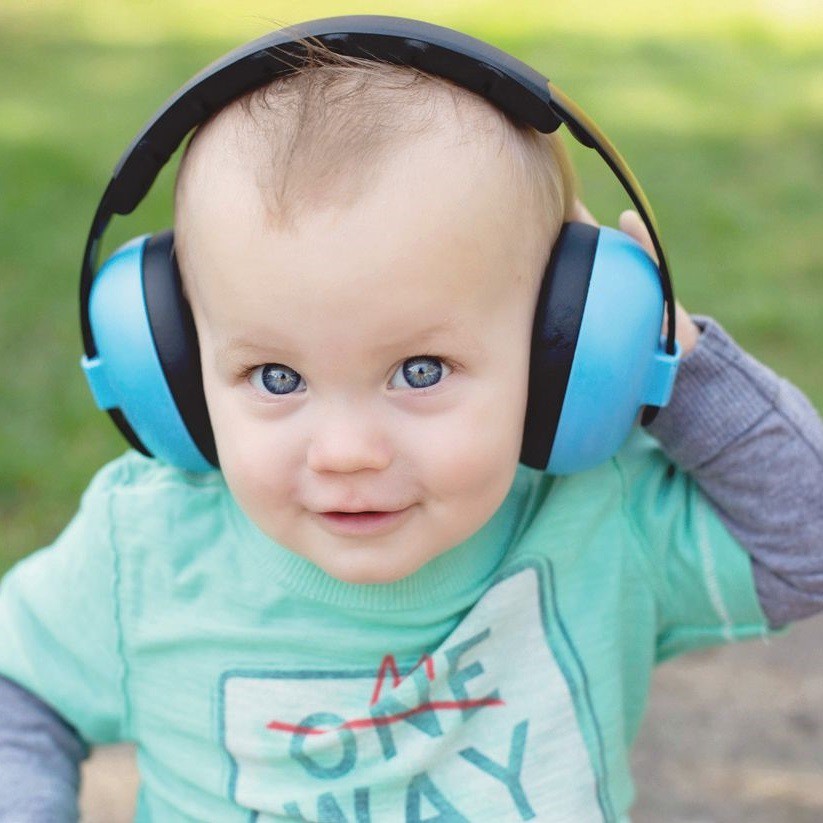 Baby Banz Mini Earmuffs Earbanz - Pelindung Bayi Bising dan Saat Naik Pesawat