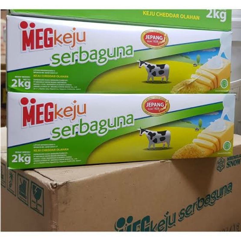 

Keju MEG Serbaguna 250gr Potong