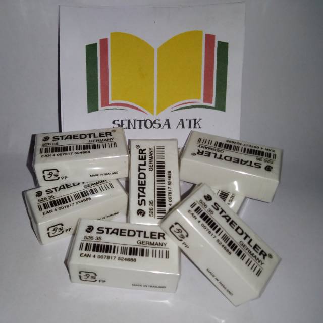 

Penghapus STAEDTLER Germany warna putih.