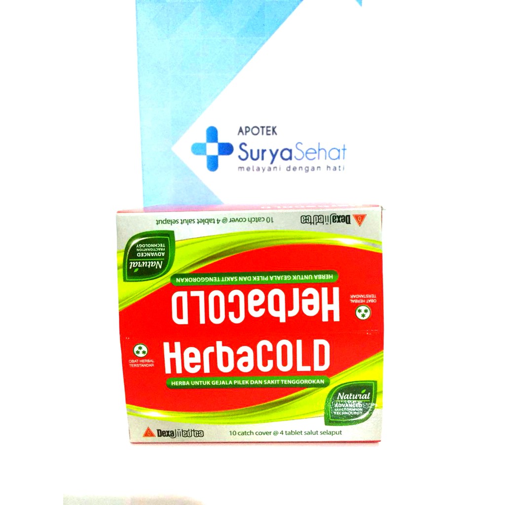 HERBACOLD isi 30 tablet (meringankan Pilek disertai Sakit Tenggorokan)