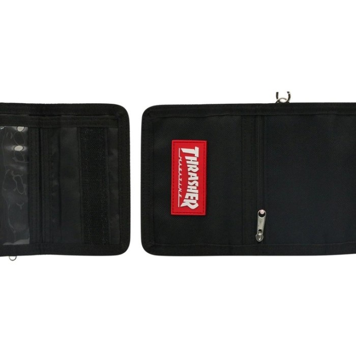 Thrasherr JLP Hometown Wallet Black Red
