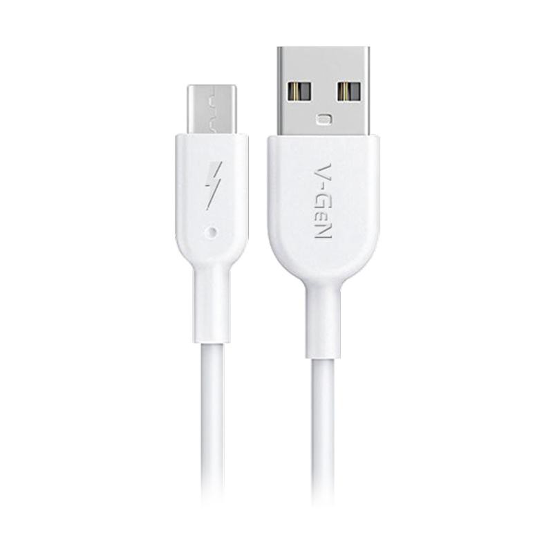 V-Gen VCB-15 Kabel Charger Kabel Data Micro USB Fast Charging Resmi Vgen