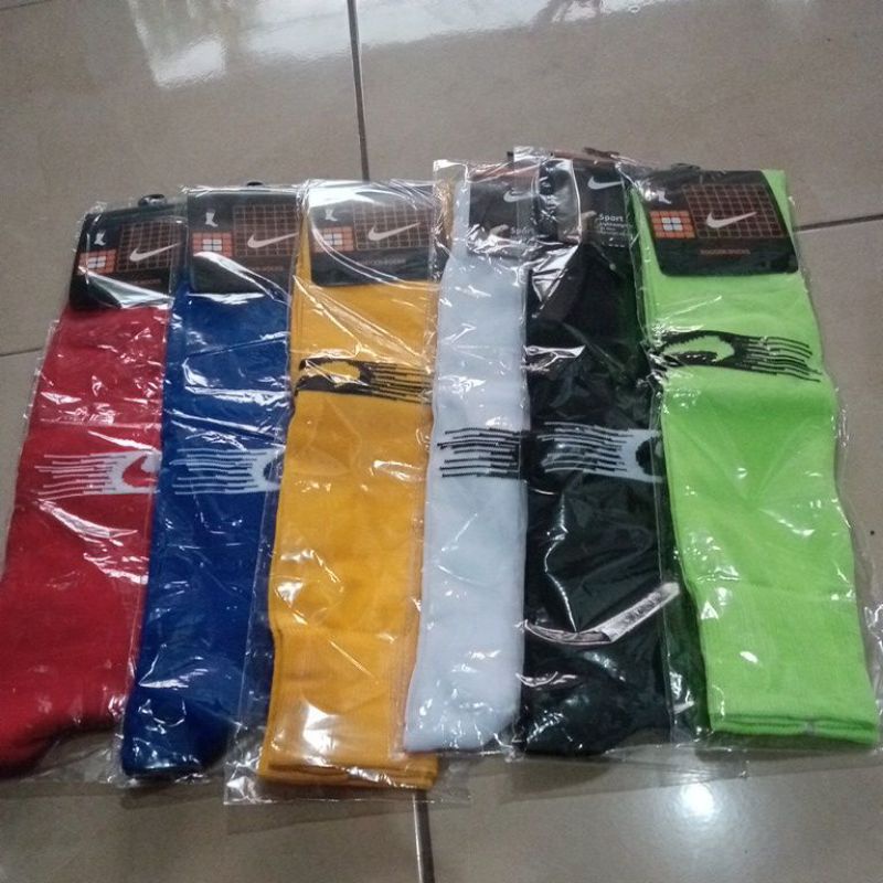 KAOS KAKI BOLA NIKE MOTIF BARU SEMI-GRADE ORI / KAOS KAKI OLAHRAGA NIKE SQUAD