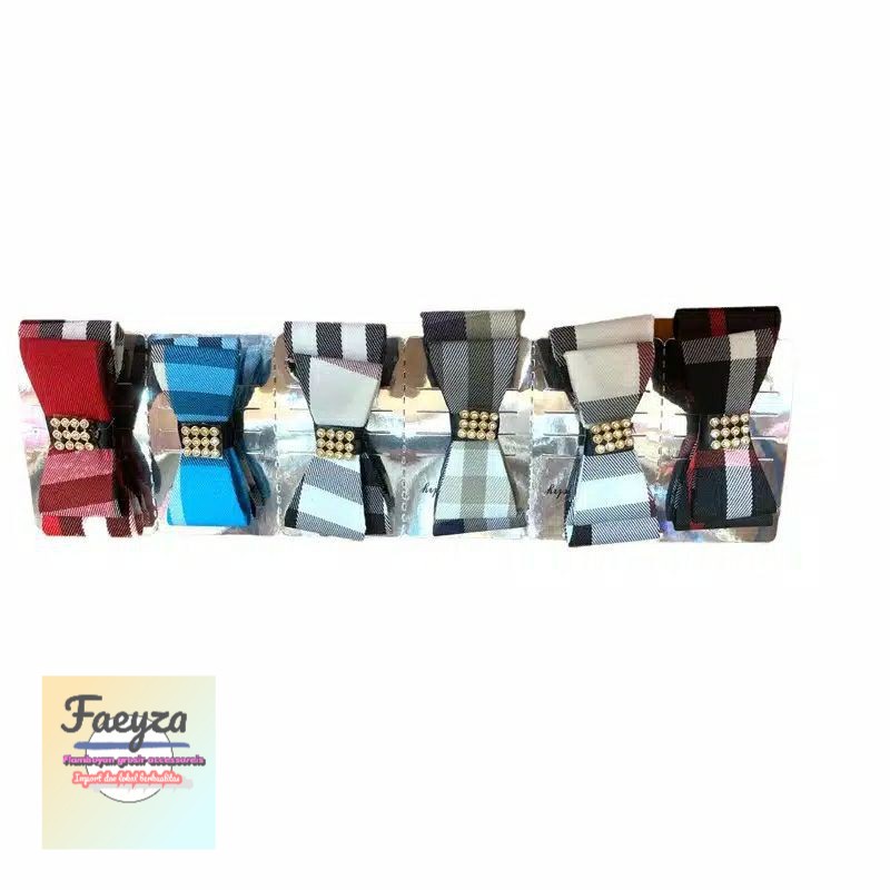 grosir  6 pcs JEPIT RAMBUT PITA KOREA MATA