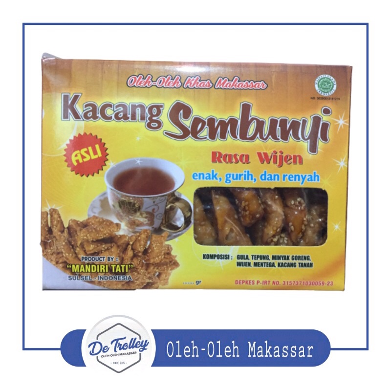 

Kacang Sembunyi Wijen Khas Makassar by Mandiri Tati