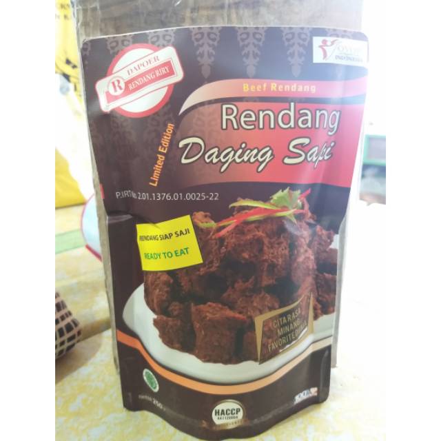 

Rendang daging sapi riry
