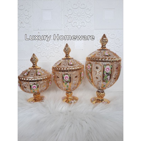 Toples set 3 pcs Fiorenza bunga timbul