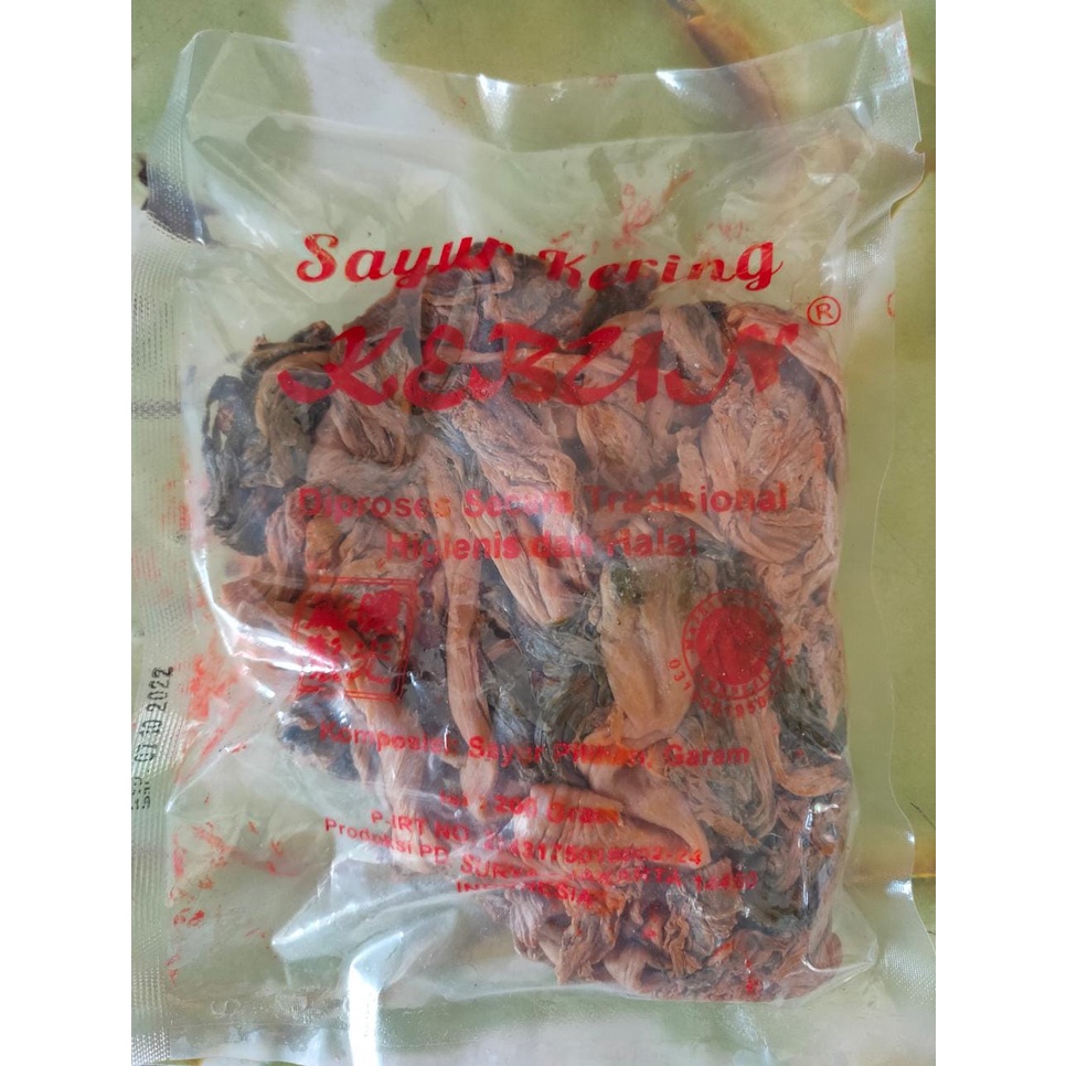 

Sayur Asin Kering Cap Kebun / Ham Choi Kon 200gr