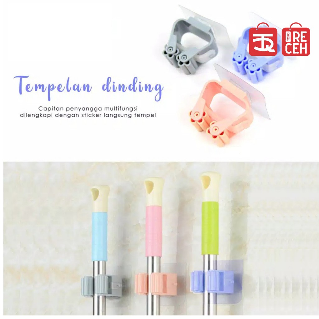 Penyangga Gantungan Sapu Pel MOP Alat Gantung Sapu PEL