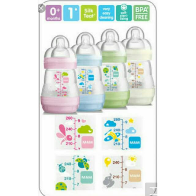 TMam Anti Colic Botol 160 ml , 260 ml