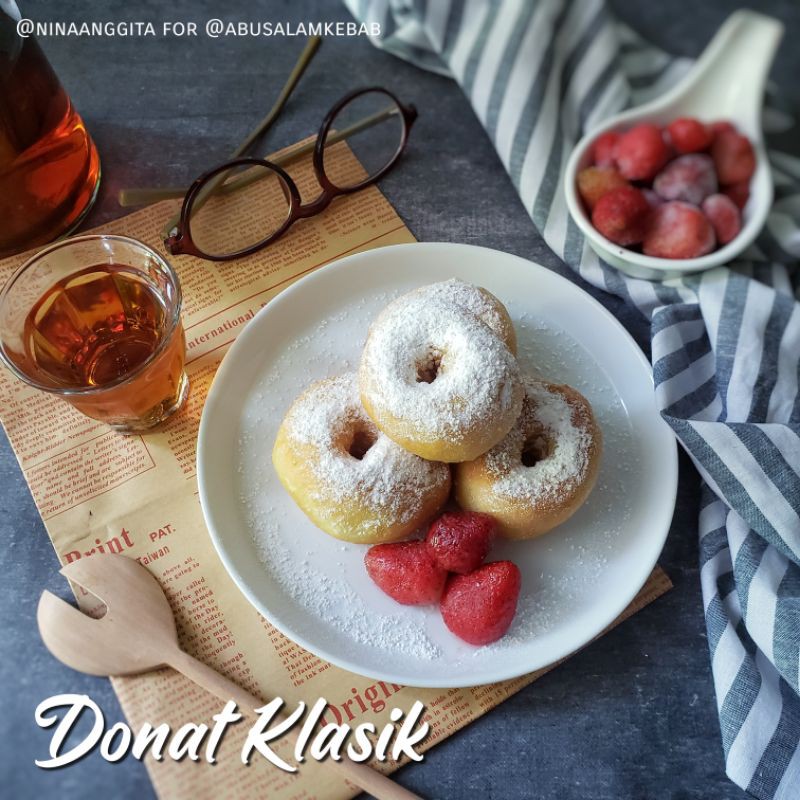 

NGANGENIN! donat (susu) klasik