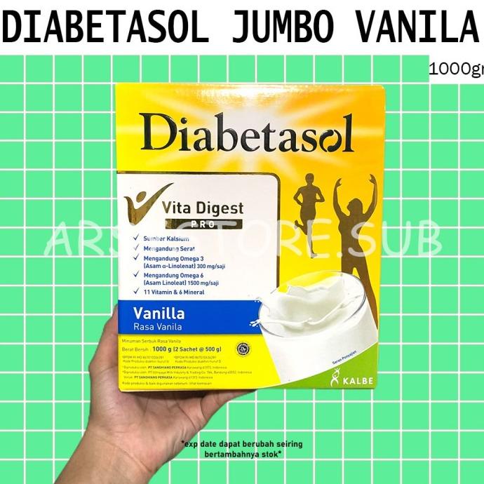 

[COD] DIABETASOL JUMBO 1 KG / 1000 g [COD]