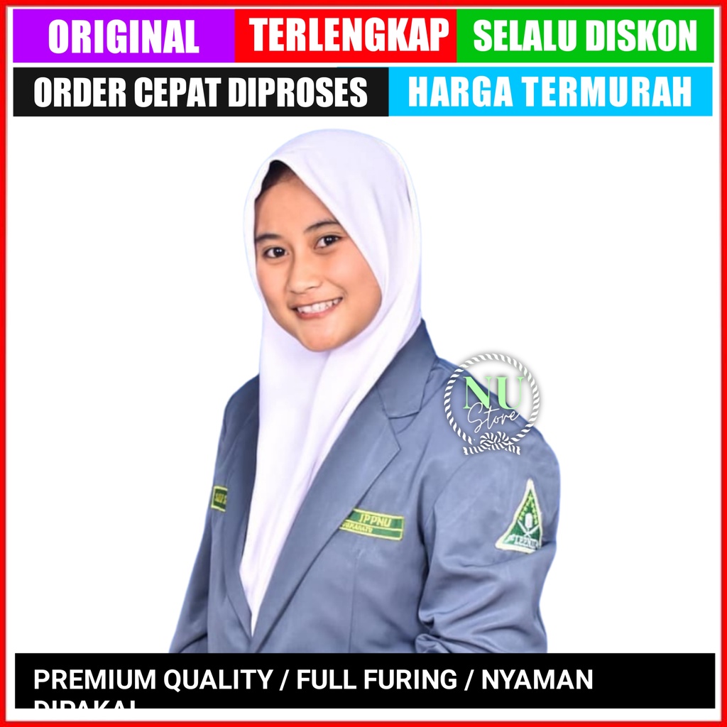 Jas IPNU Murah  / Jas IPNU IPPNU / Jas IPNU  / Jas IPNU IPPNU Full /Jas IPNU COD / Jas IPPNU Bordir 