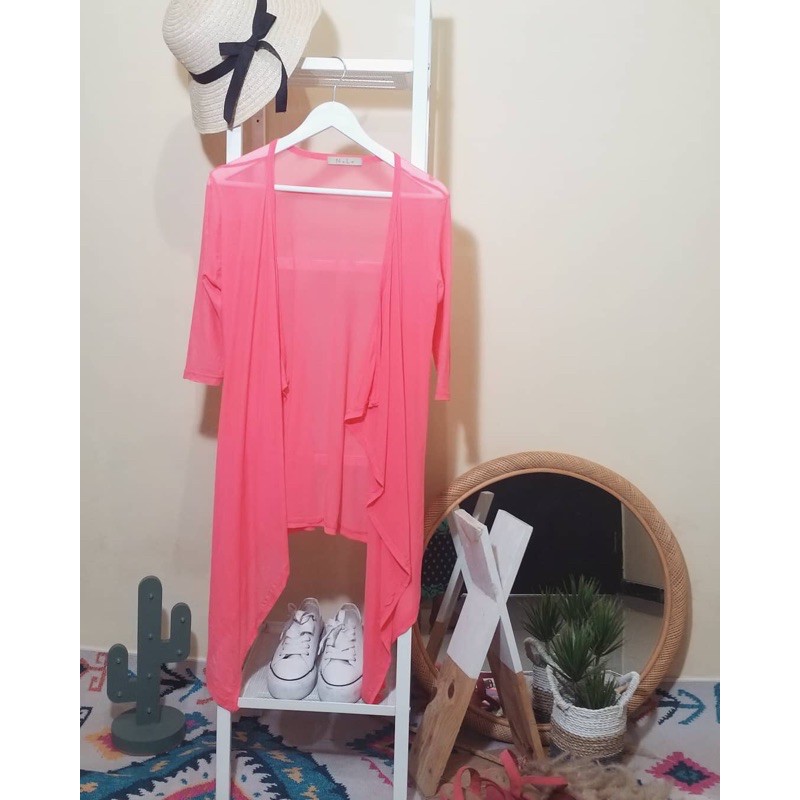 [Preloved] NYLA Neon Sheer Pink Outer