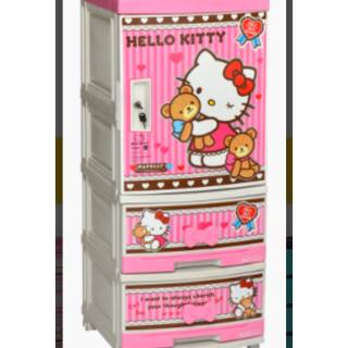  Lemari  plastik  napoly nca 552 hello  kitty  Shopee Indonesia