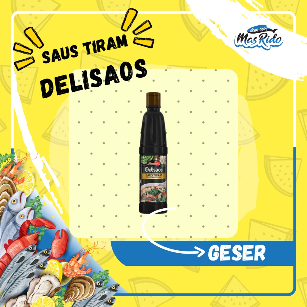 

Delisaos Saus Tiram Udang Jamur Saus Jamur Penyedap Masakan Praktis Mudah Termurah