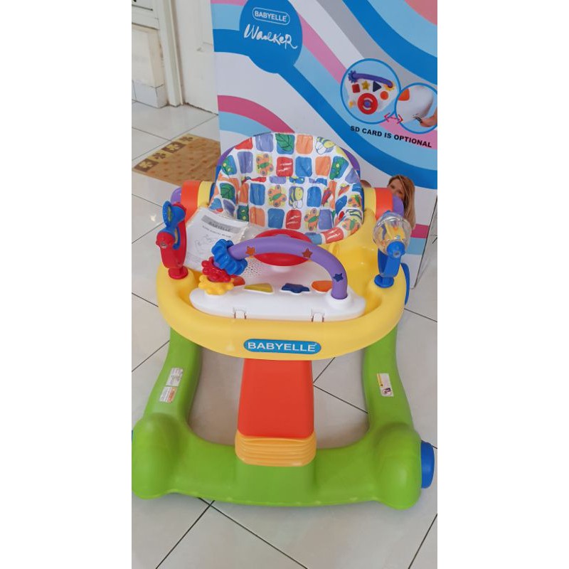 baby walker babyelle preloved