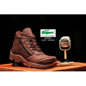 sepatu boots crocodile delta mid new sleting safety original handmade